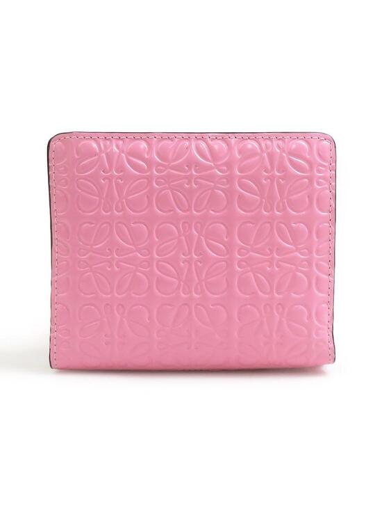 Loewe Handbags - Auth Loewe Anagram Bifold Wallet Pink #338018L29B
